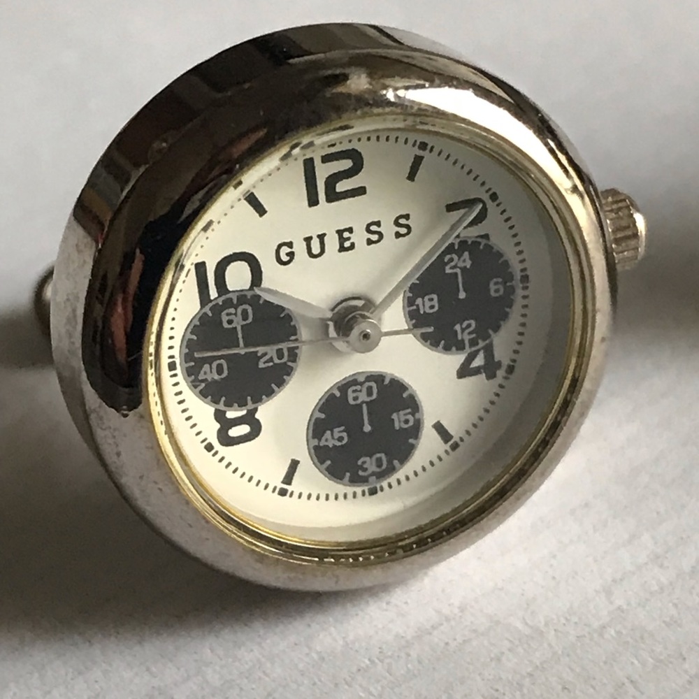 Vintage Guess Clock Cufflinks